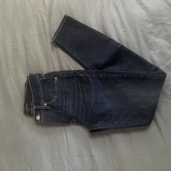 Lucky Brand Mid Rise Ava Skinny Jeans | Dark Wash 2/26R - Picture 4 of 8